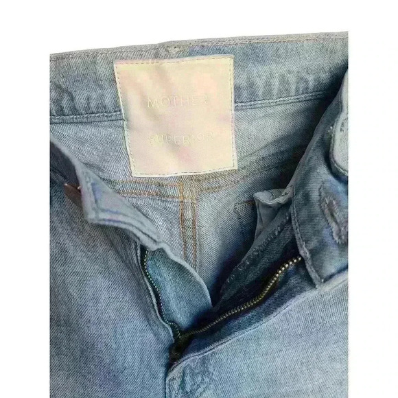 MOTHER Superior The Rascal Ankle Undone Hem Vacation Temptation Jeans Size 26 - Picture 4 of 10